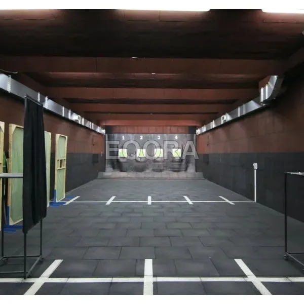 Резиновая плитка из крошки для тира в Мегионе