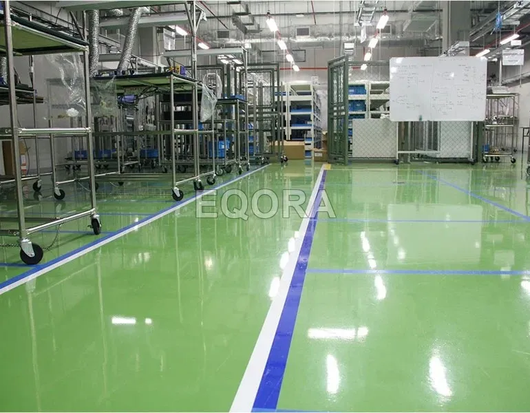 Виды наливных полимерных полов в Мегионе