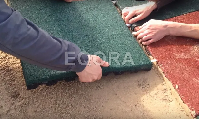 Укладка резиновой плитки в Мегионе