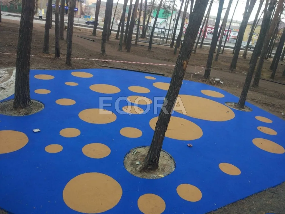 Насколько долговечно резиновое покрытие в Мегионе?