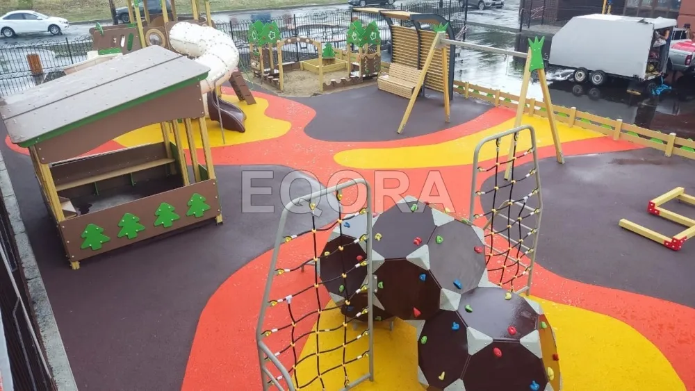 Технические характеристики покрытий из резиновой крошки